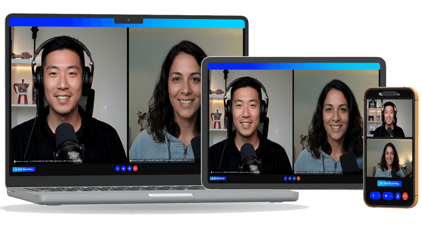 Hypecast platform on multiple devices